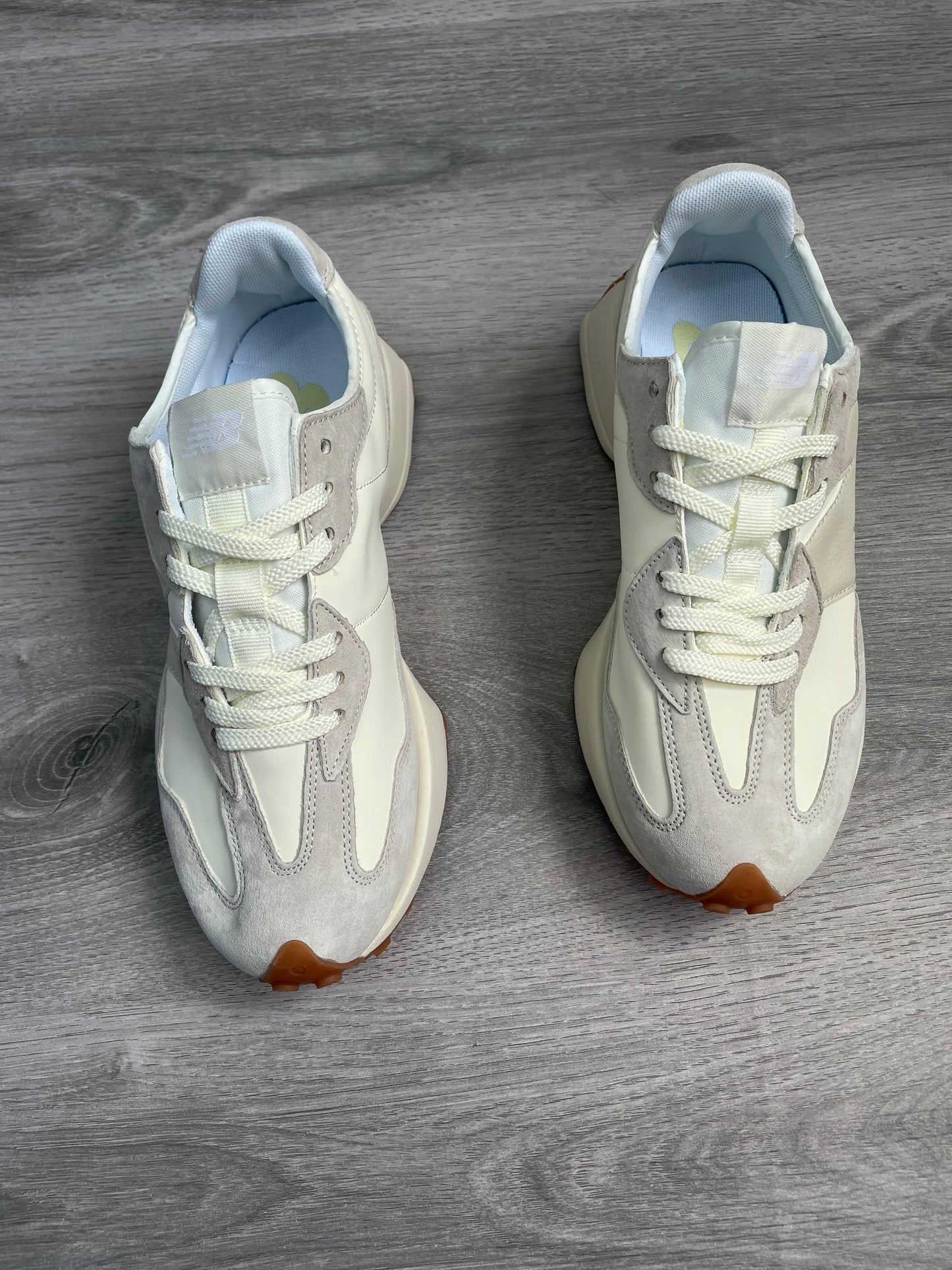 NB 327 Navy Beige White