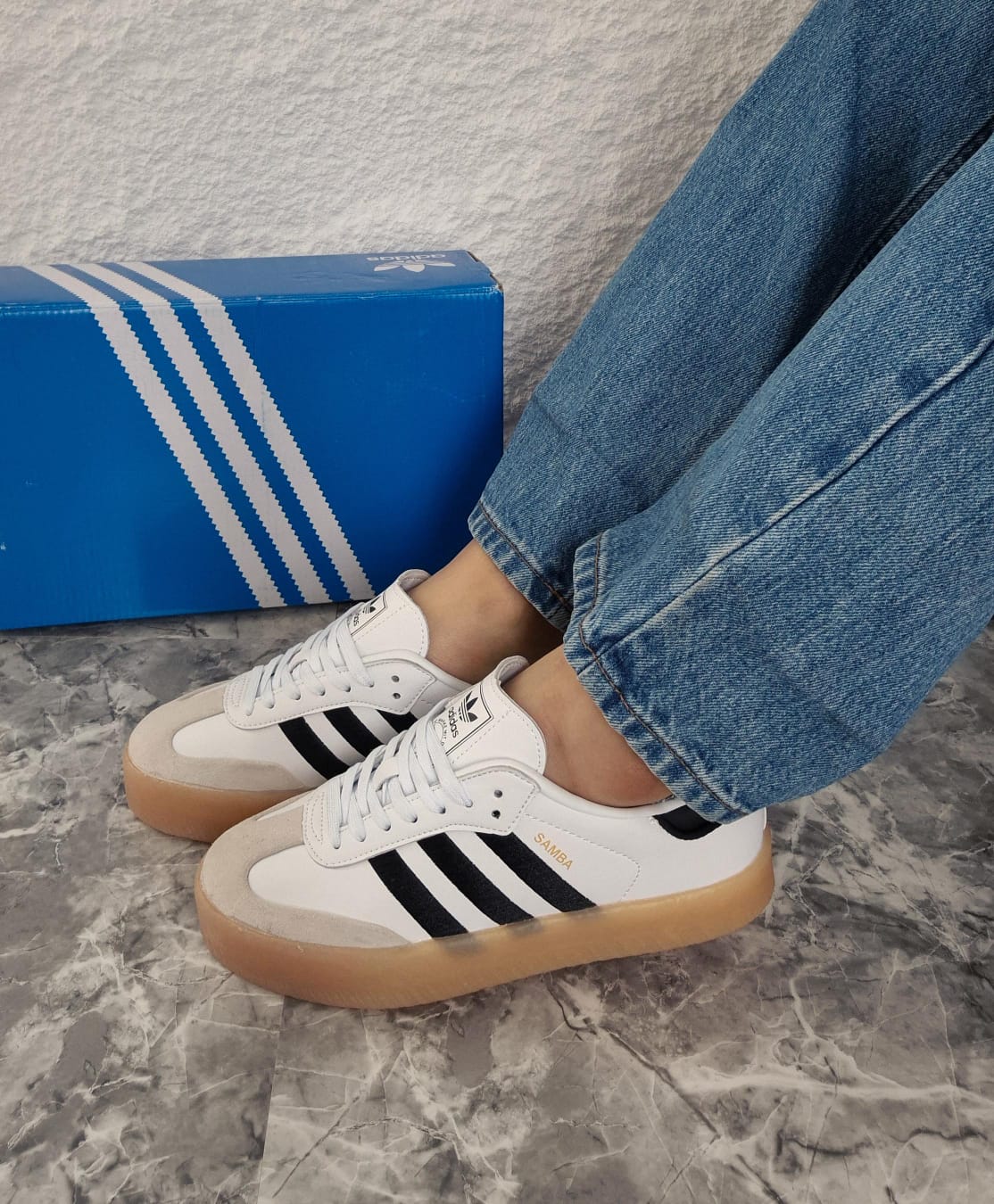 Samba Platform OG Gum White