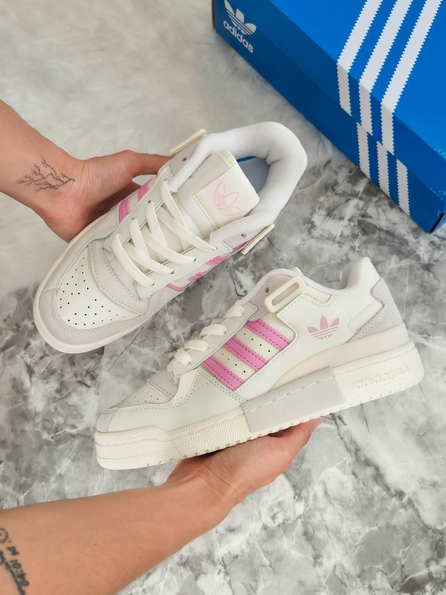 Adidas Forum Low White Pink