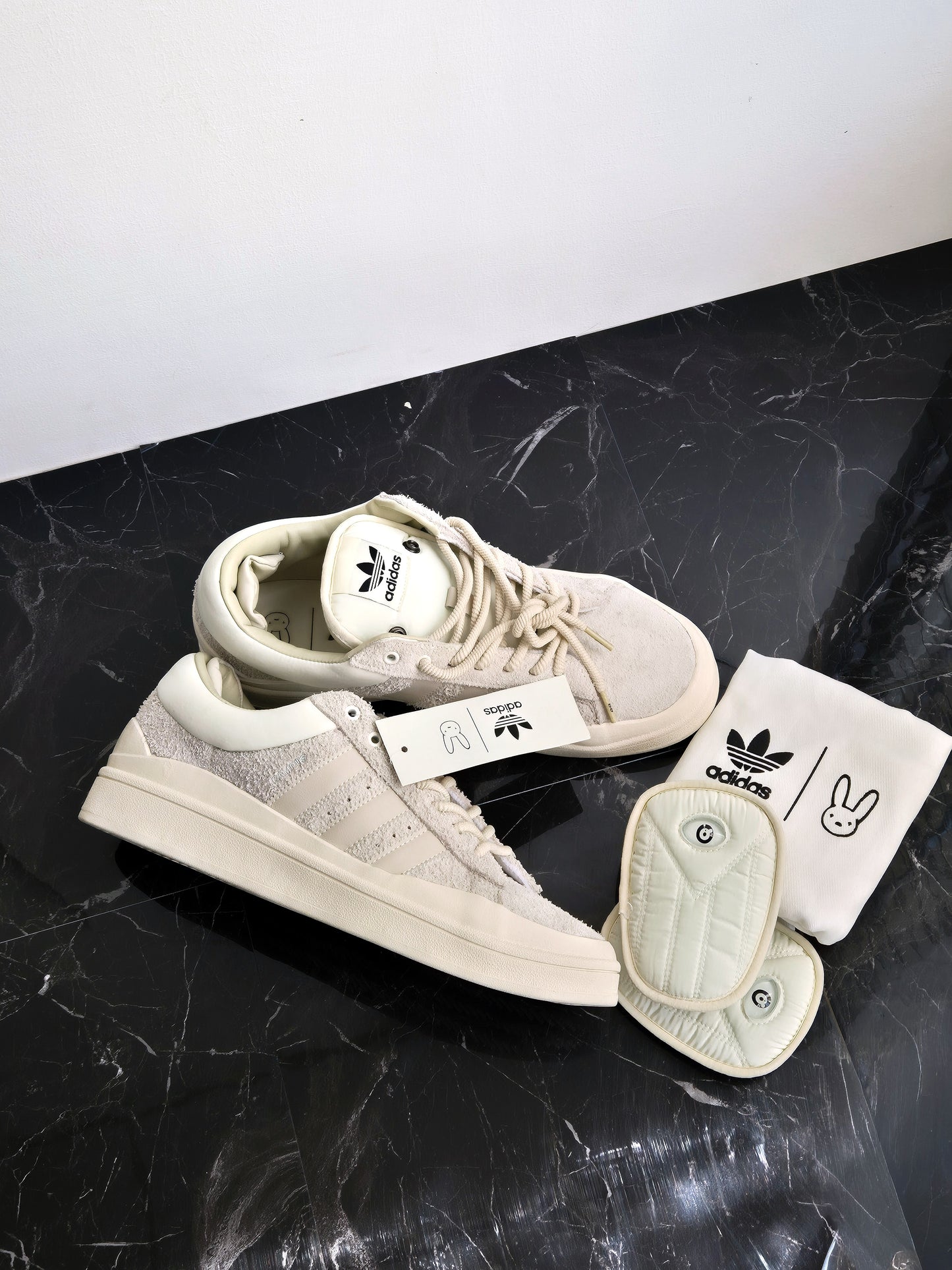Adidas campus ligth Bad Bunny cream