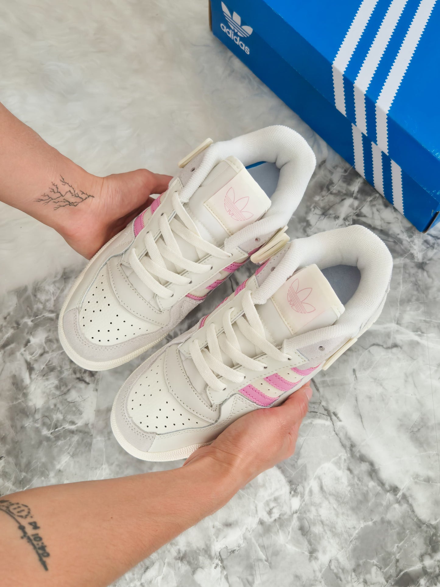 Adidas Forum Low White Pink