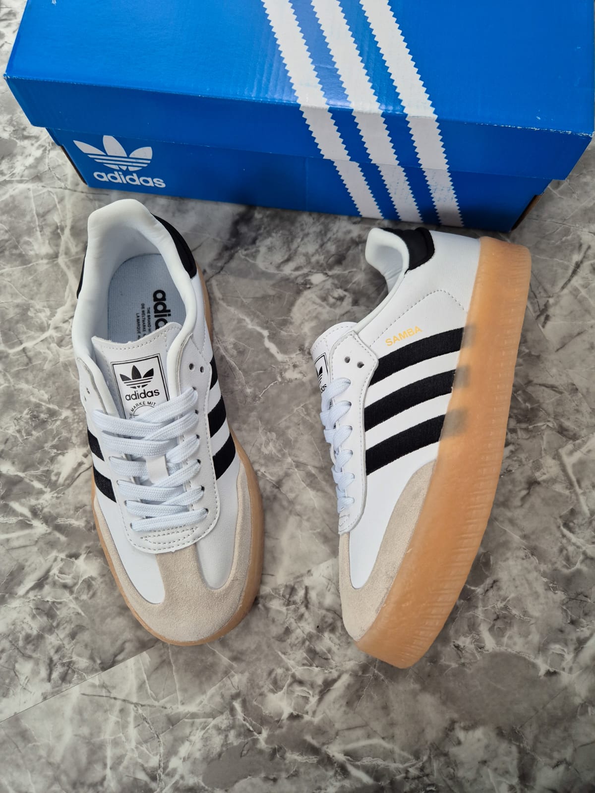 Samba Platform OG Gum White