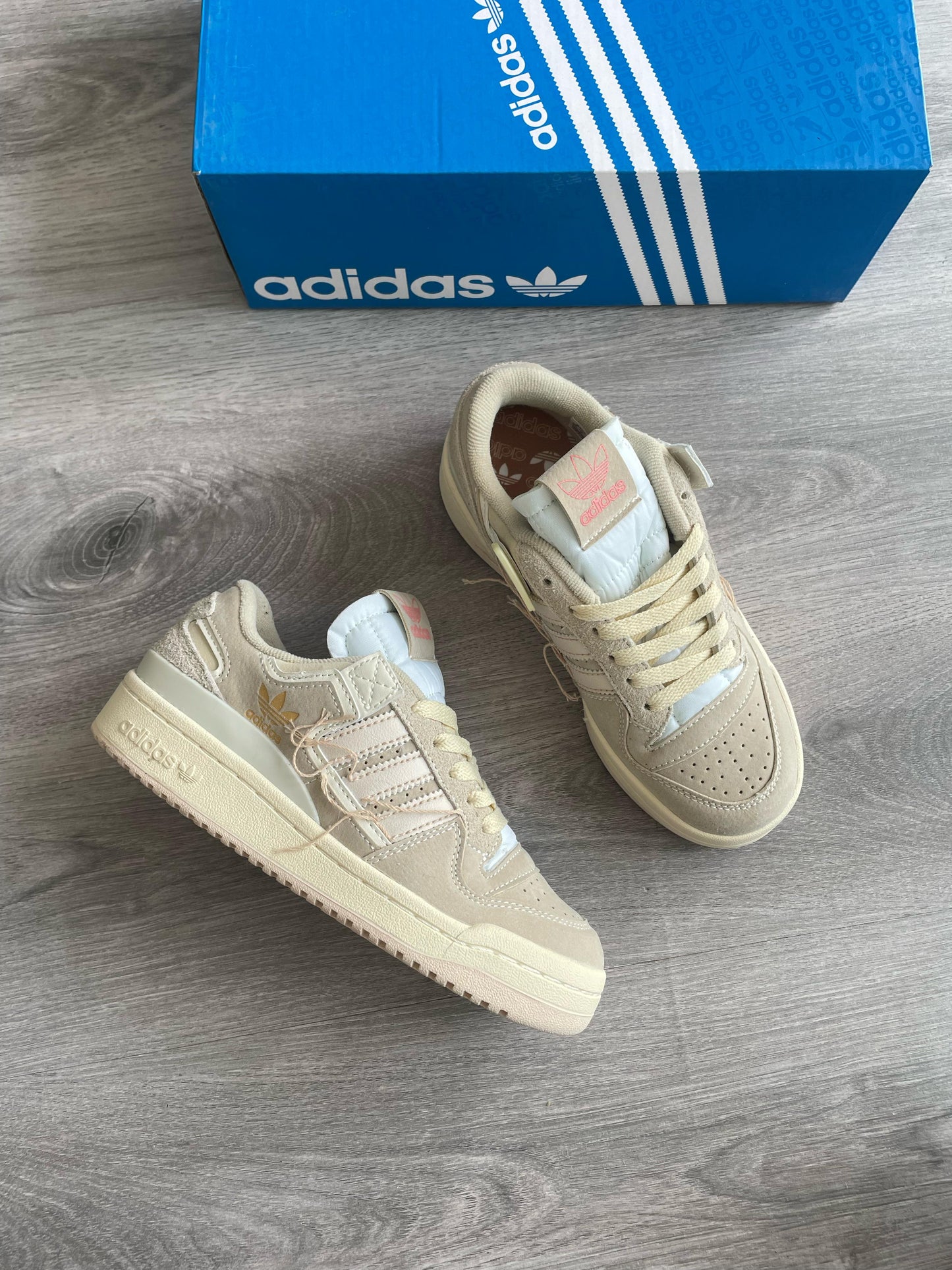Forum Low 84 Grey / Beige