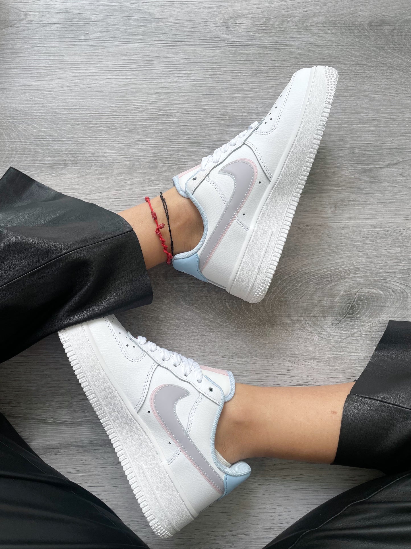 W AIR FORCE 1 ‘07 WHITE/BLUE/PINK