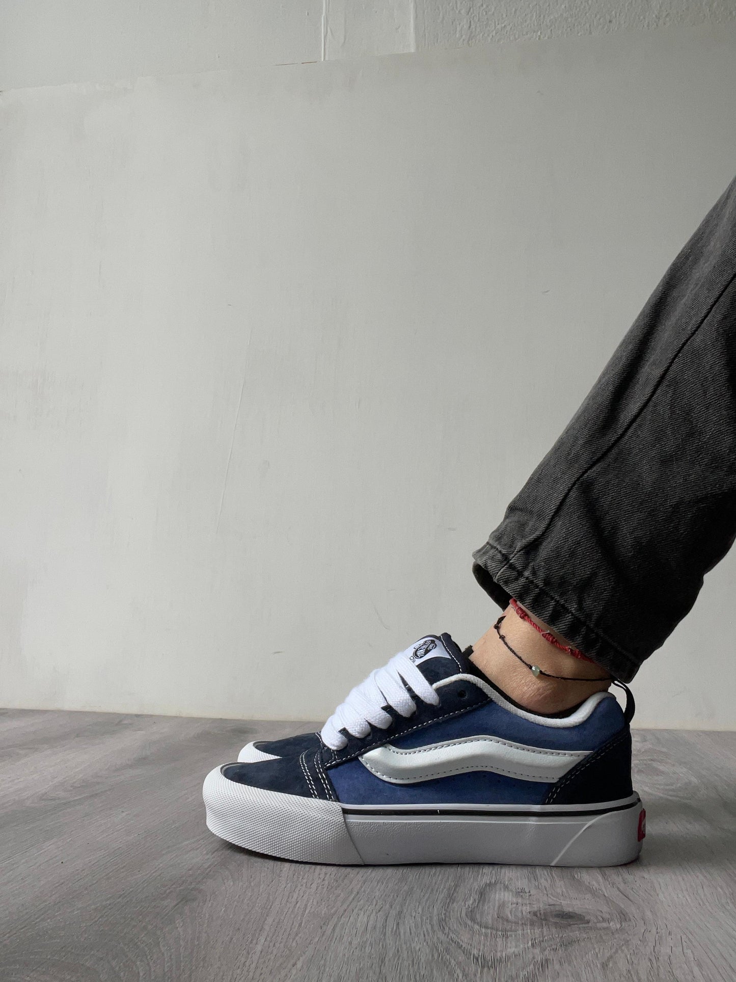 Vans knu skool black blue