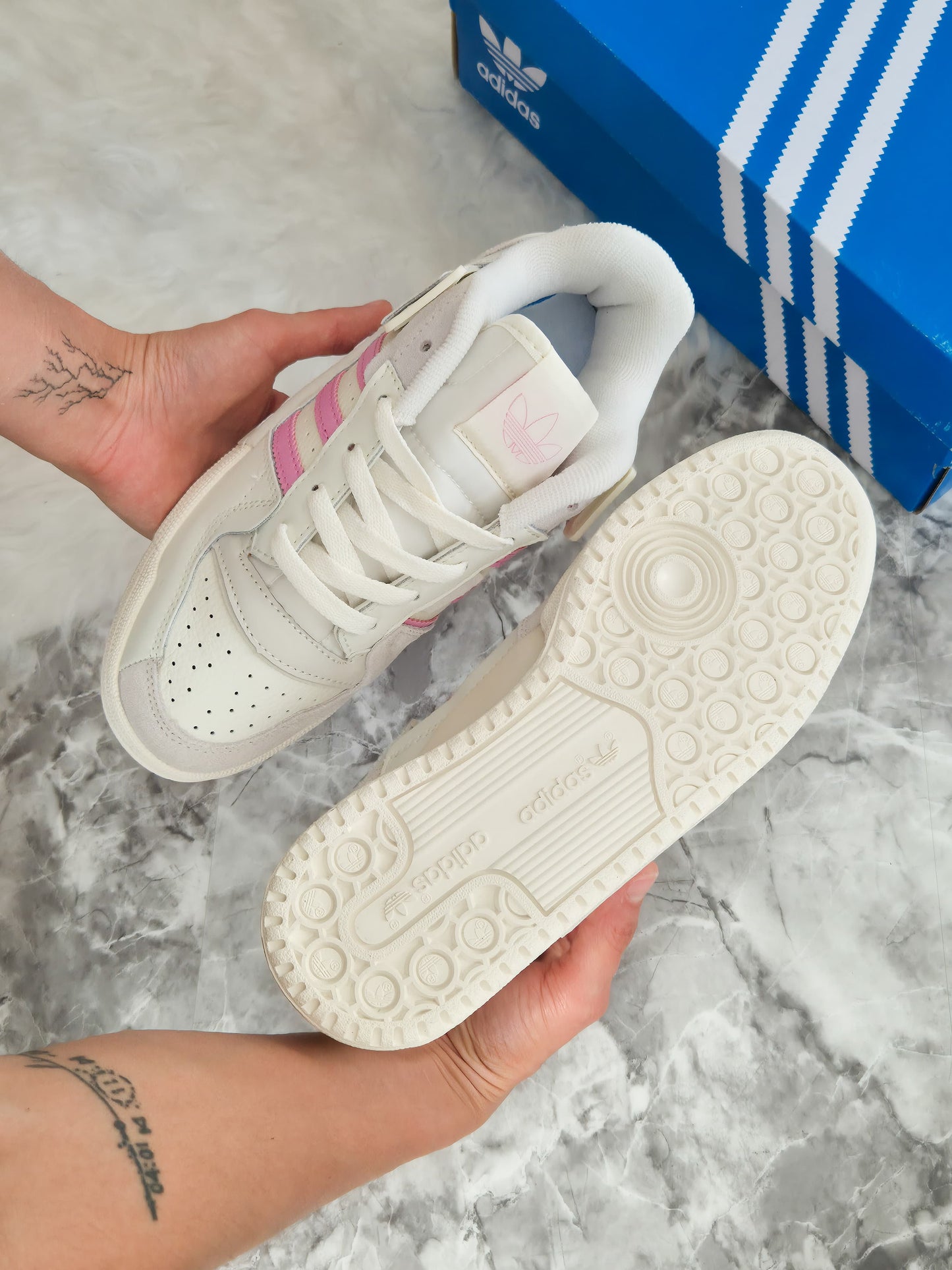 Adidas Forum Low White Pink