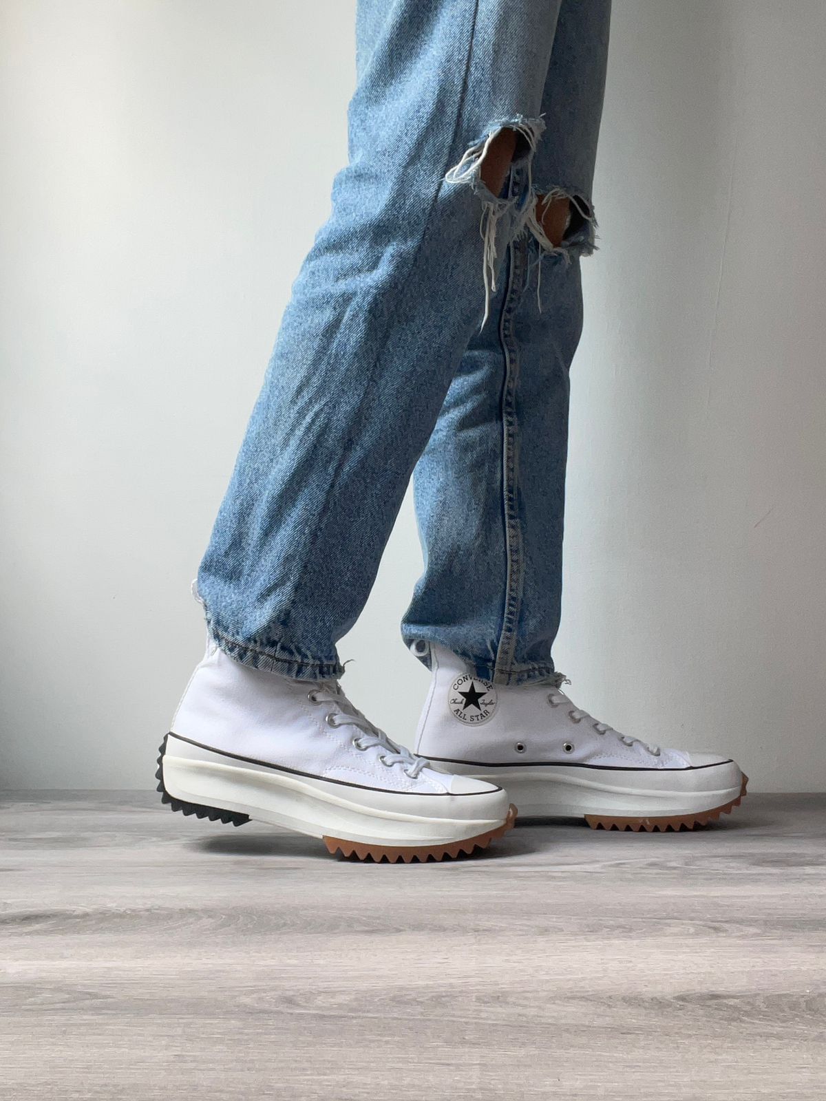 RUN STAR WHITE HIGH