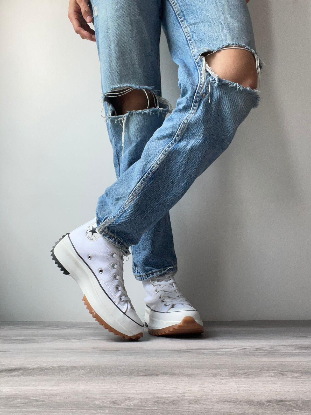 RUN STAR WHITE HIGH