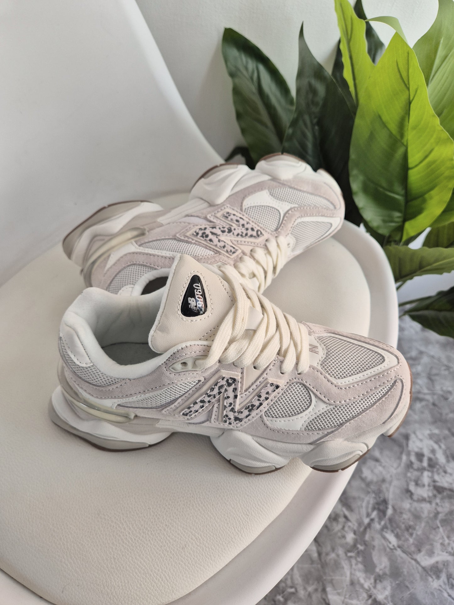 New balance 9060 with leopard print