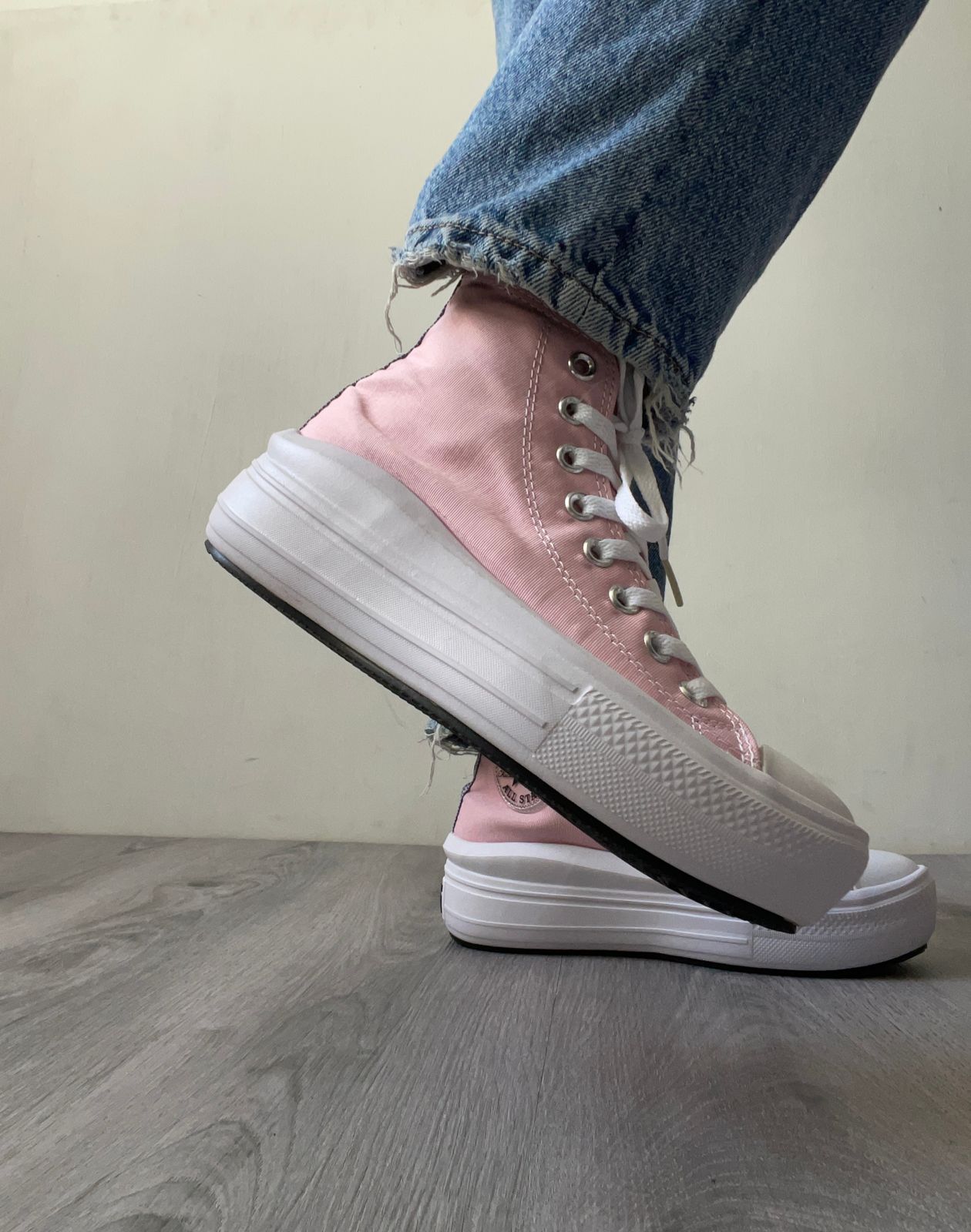 Converse Plataforma Pink Move