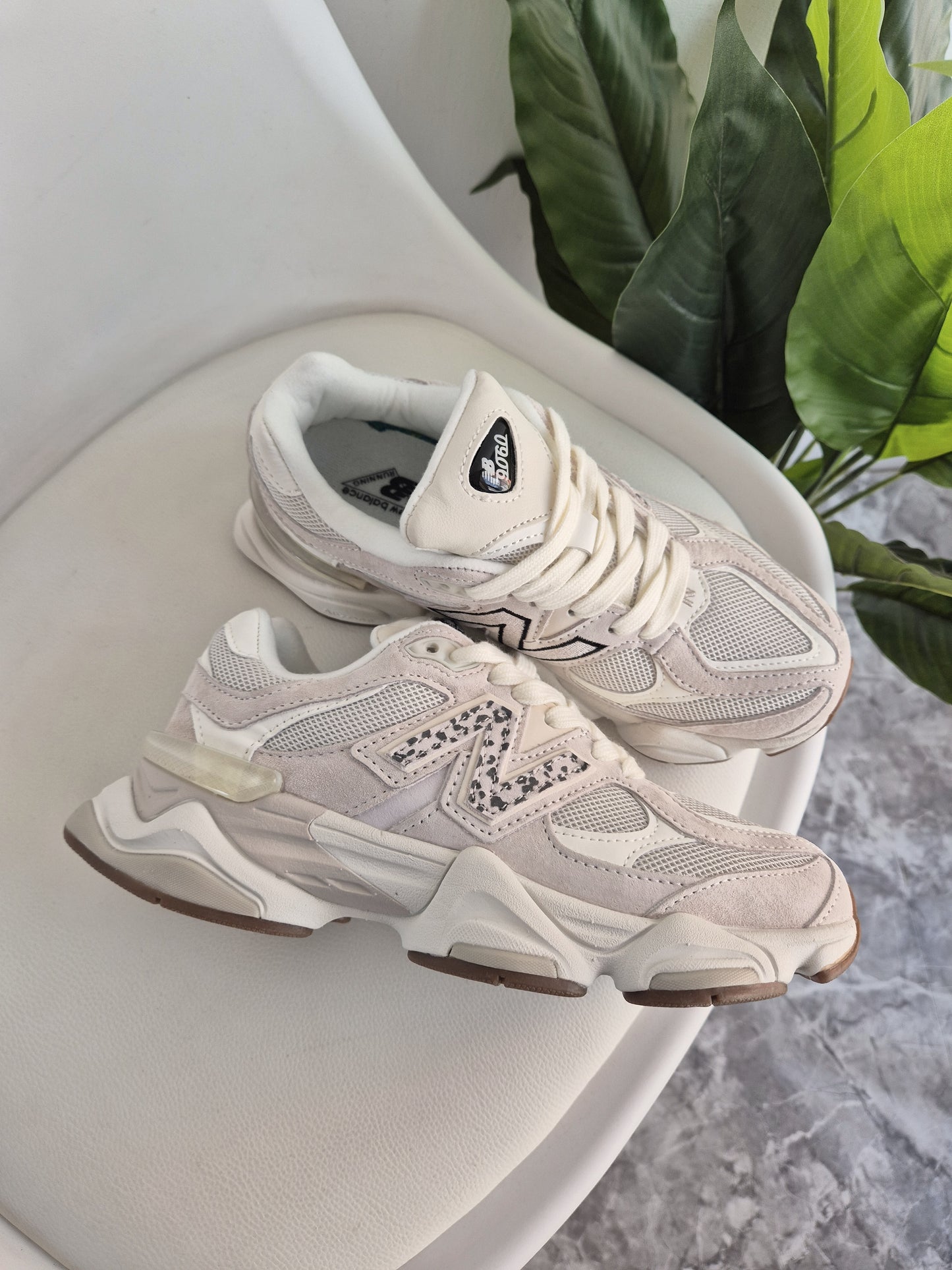 New balance 9060 with leopard print