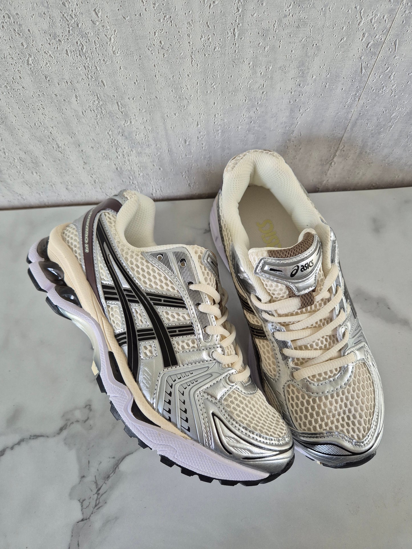 Asics Gel Black Silver
