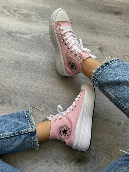 Converse Plataforma Pink Move